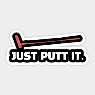 FUNNY GOLFING Sticker